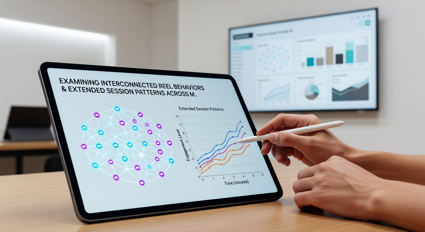 Visuele weergave van reel-interconnecties en sessie-uitbreiding in mobiele casino bibliotheken