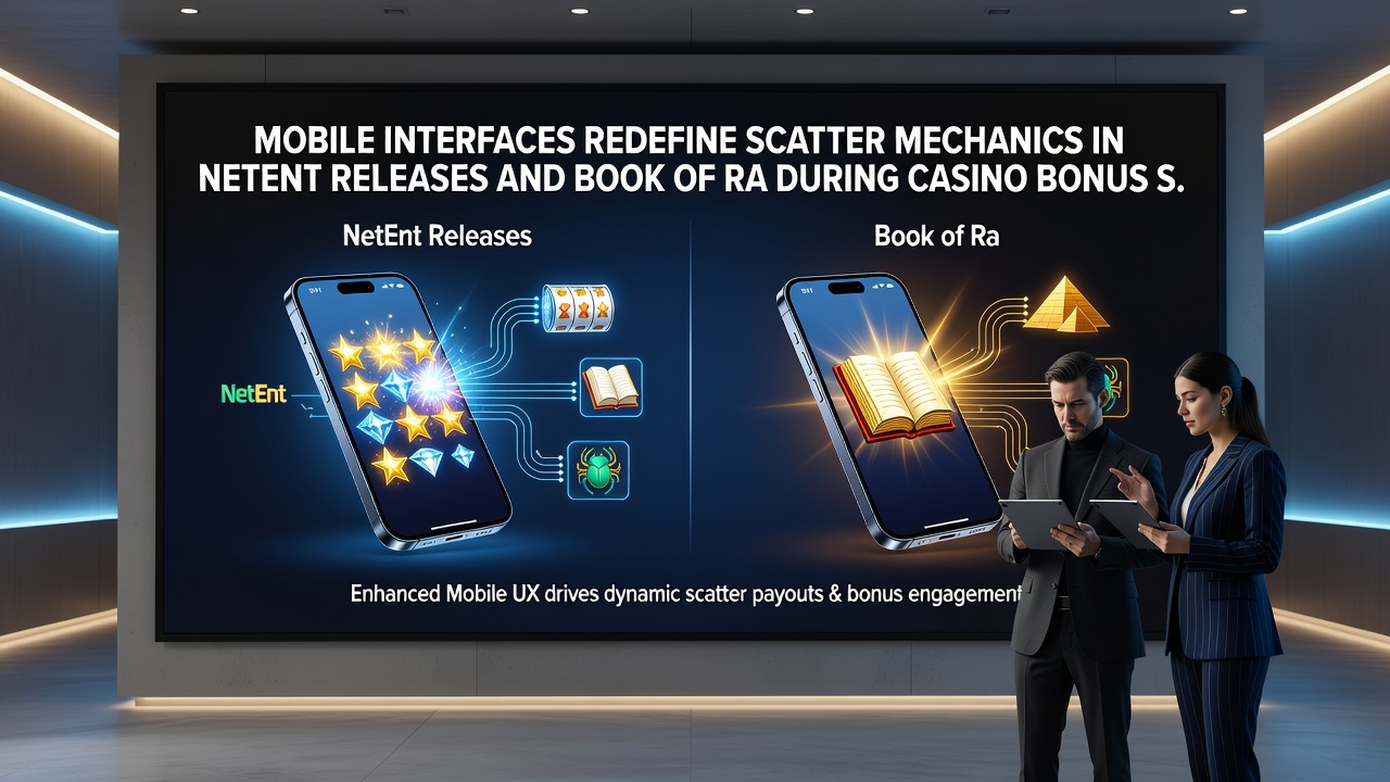 Scatter symbol interactie op mobiel scherm tijdens Book of Ra en NetEnt bonus acties