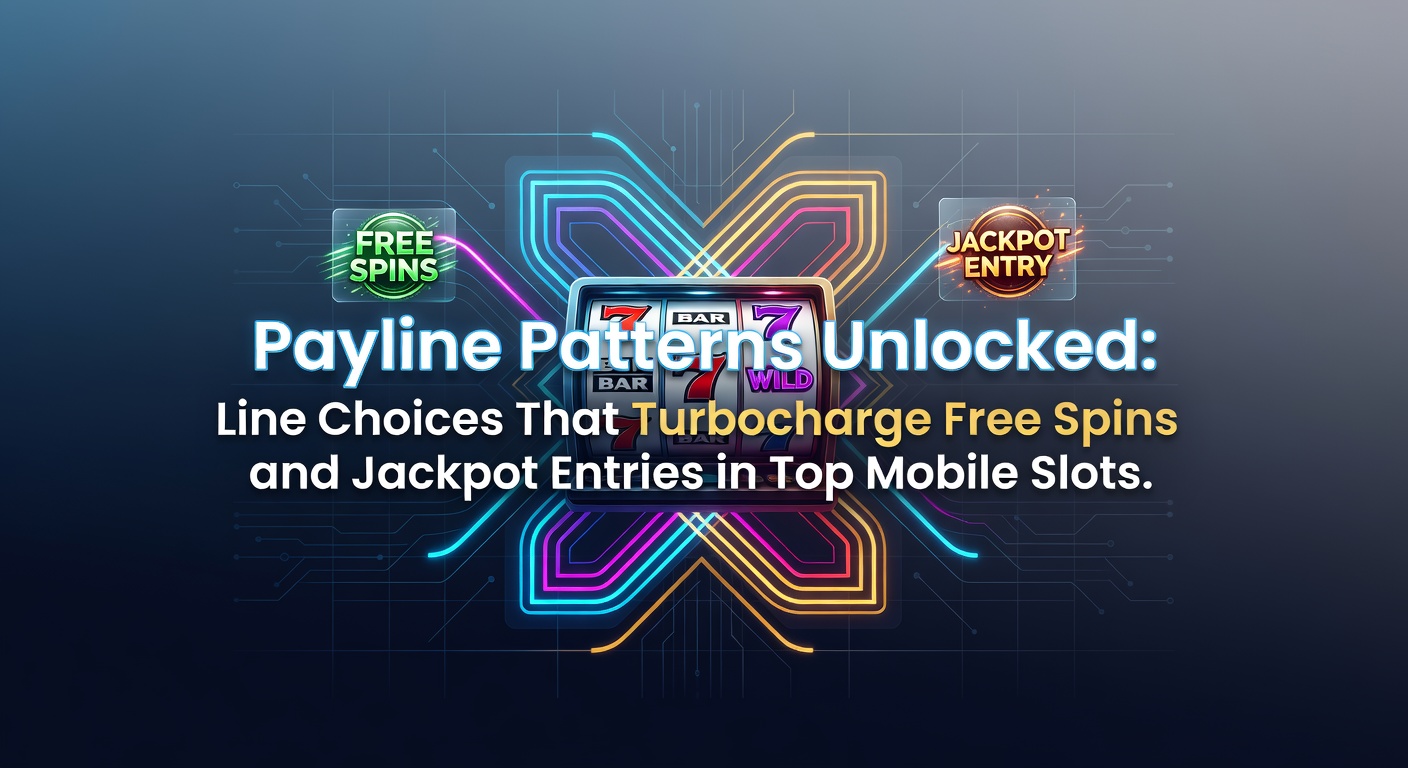 Schermafbeelding van een mobiele gokkast met actieve paylines die free spins activeren, inclusief jackpot-symbolen