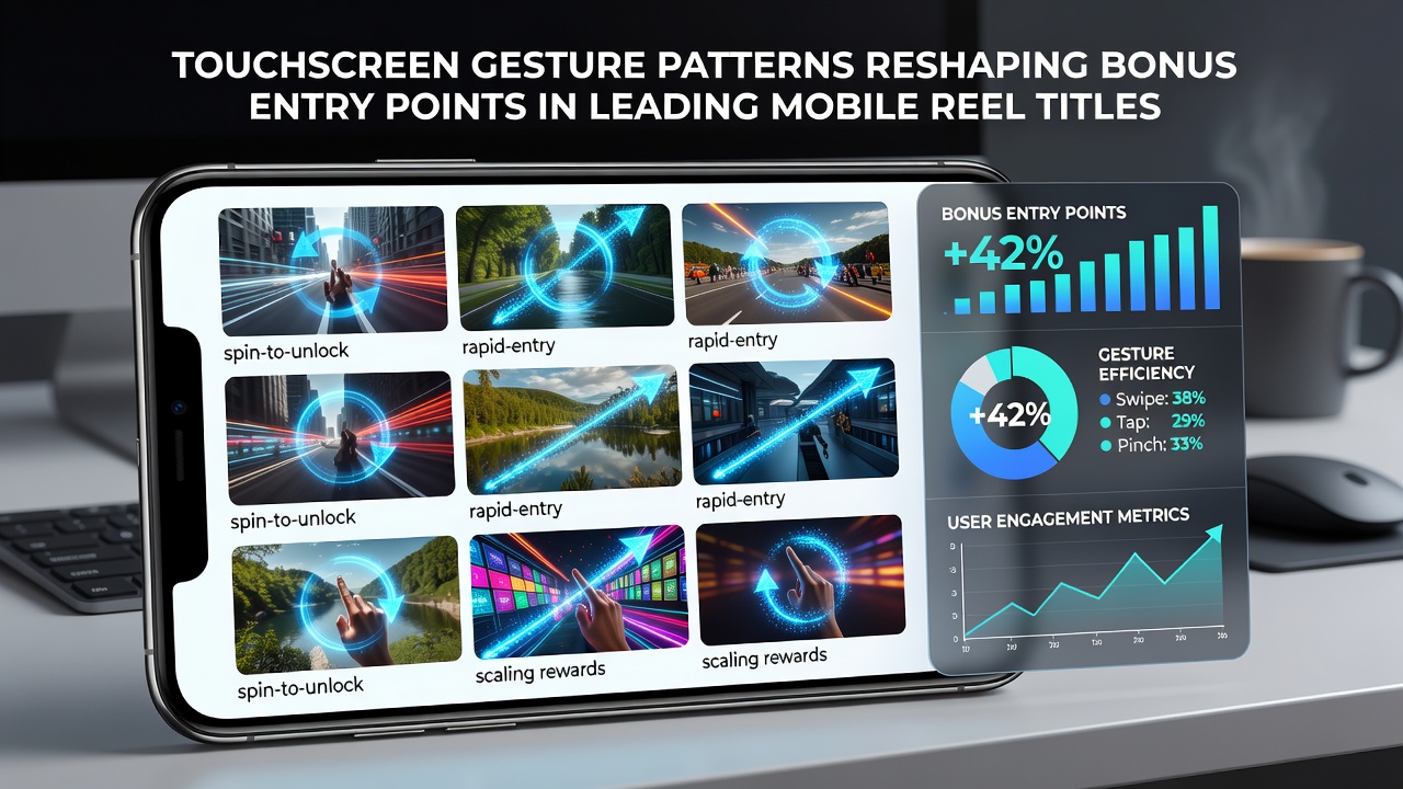Geavanceerde touchscreen interacties in mobiele reel spellen